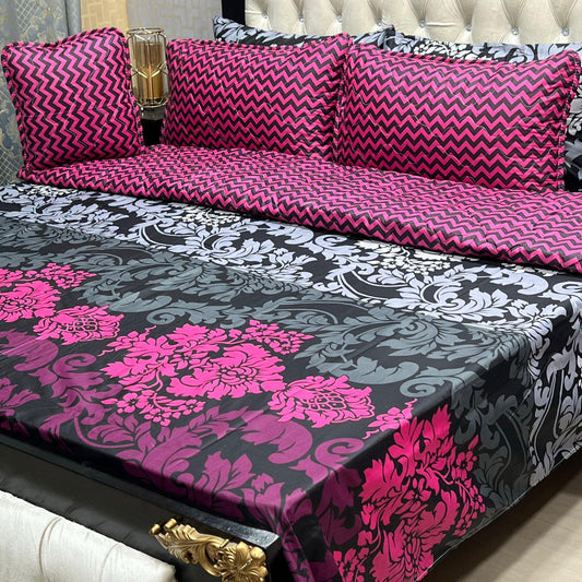 7PC Printed Comforter Set