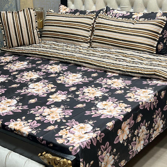 7PC Printed Comforter Set