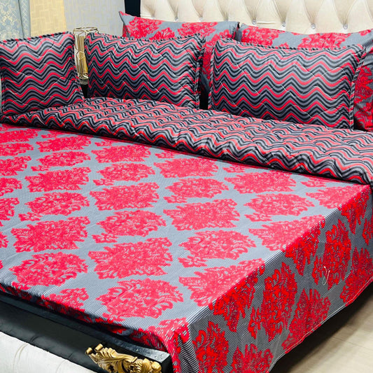 7PC Printed Comforter Set