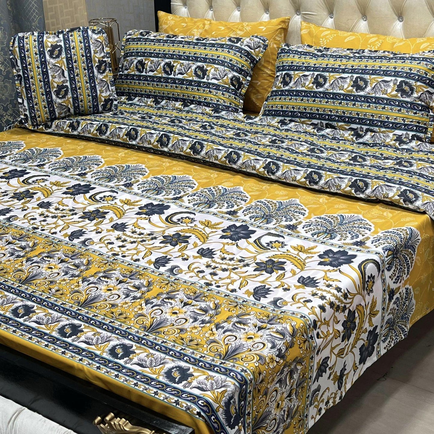 7PC Printed Comforter Set