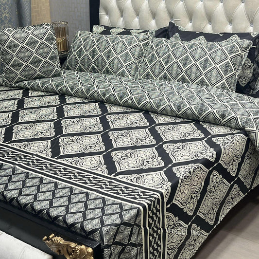 7PC Printed Comforter Set
