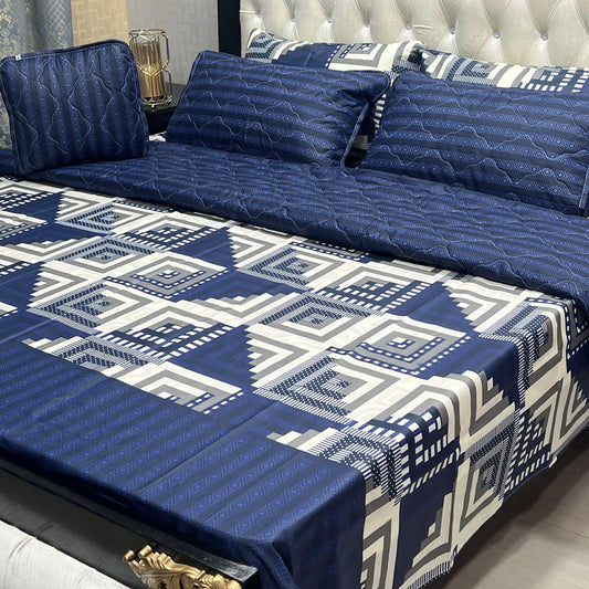 7PC Printed Comforter Set