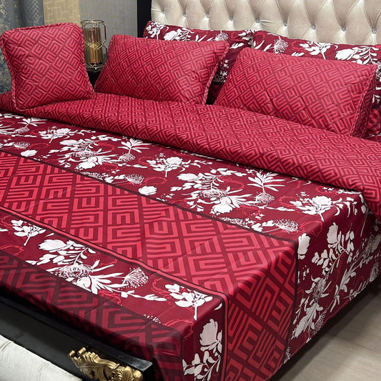 7PC Printed Comforter Set
