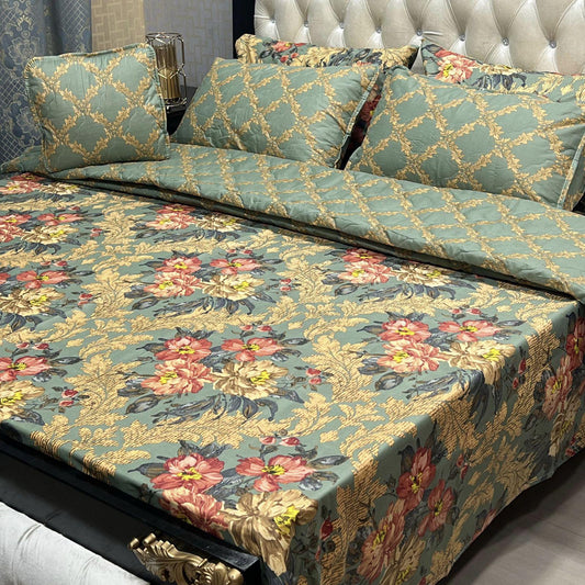 7PC Printed Comforter Set