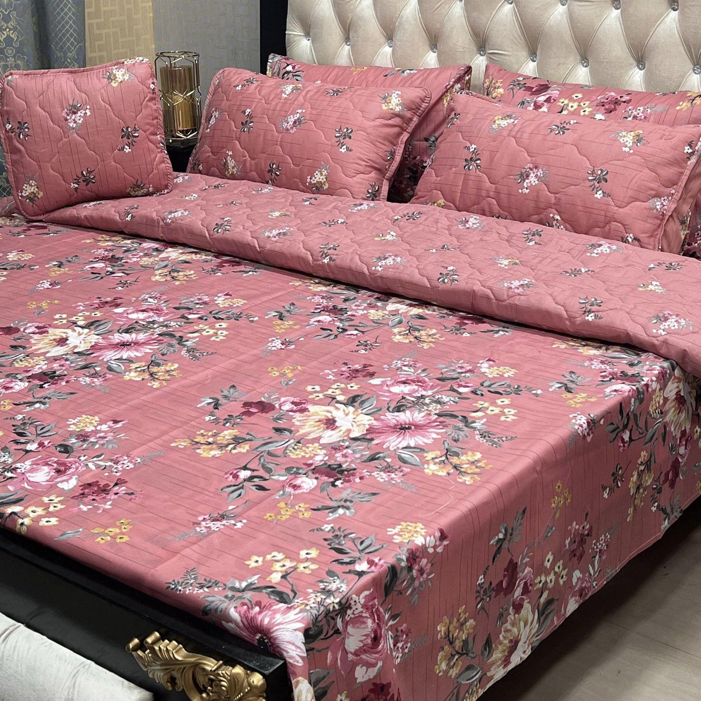 7PC Printed Comforter Set