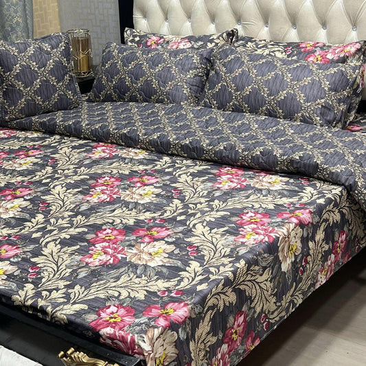 7PC Printed Comforter Set