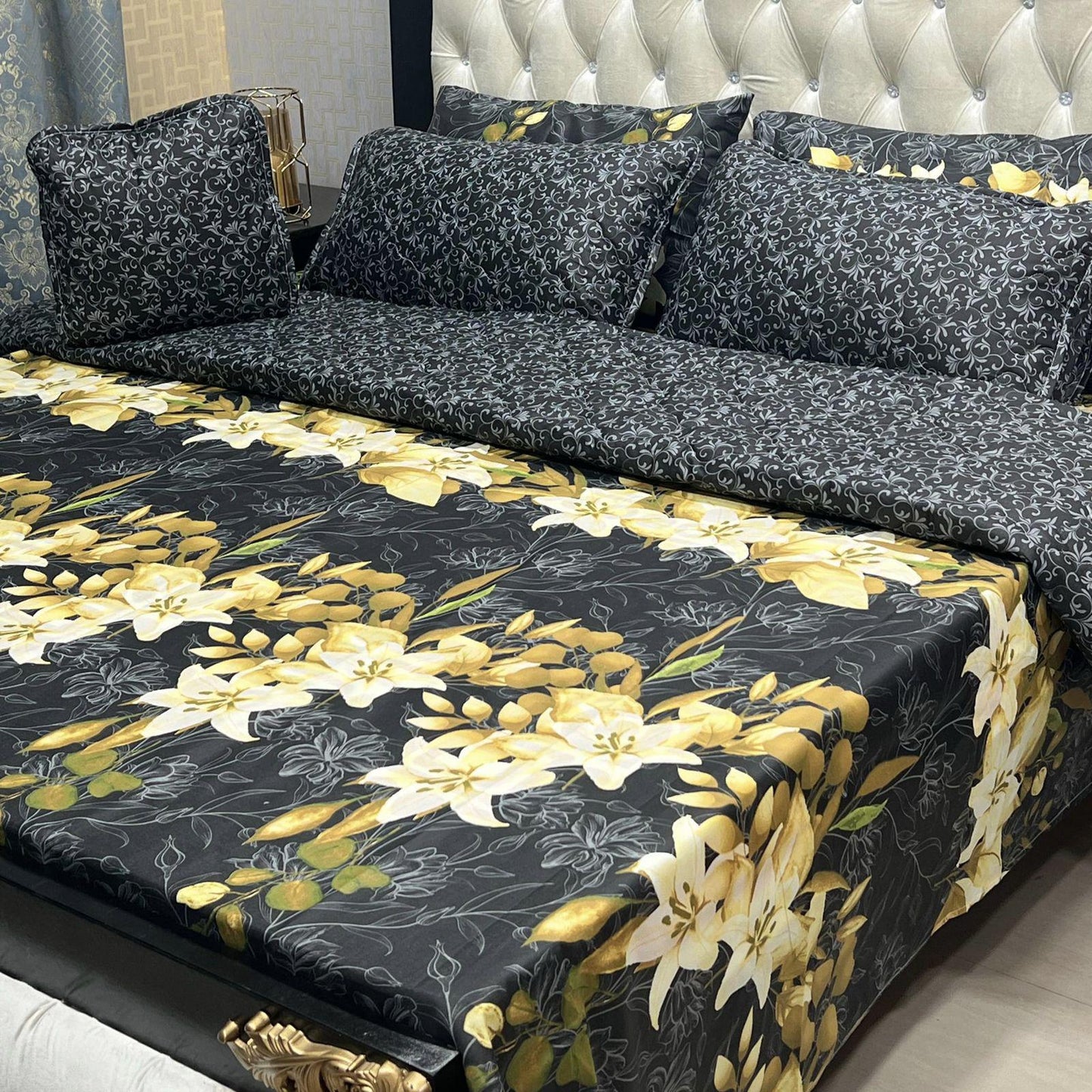 7PC Printed Comforter Set
