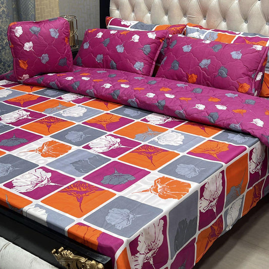 7PC Printed Comforter Set