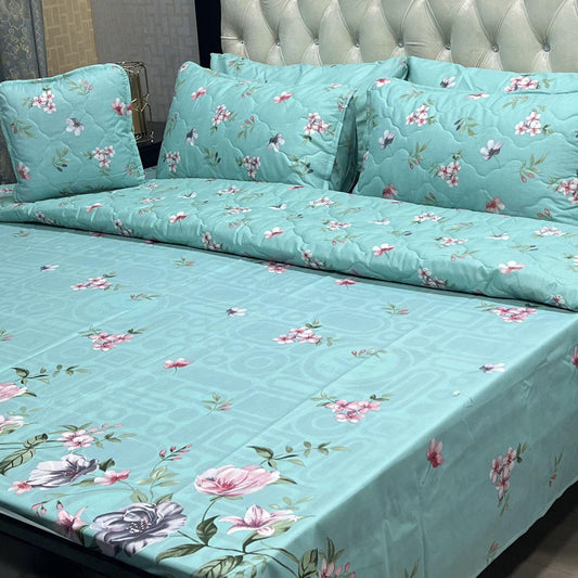 7PC Printed Comforter Set
