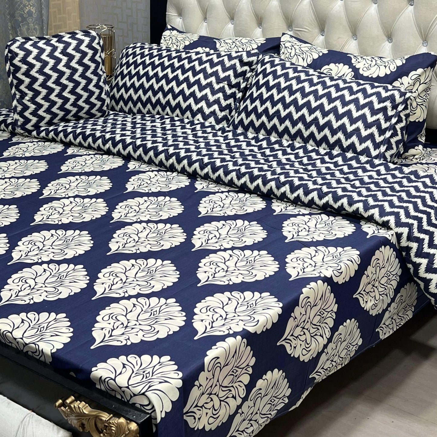 7PC Printed Comforter Set