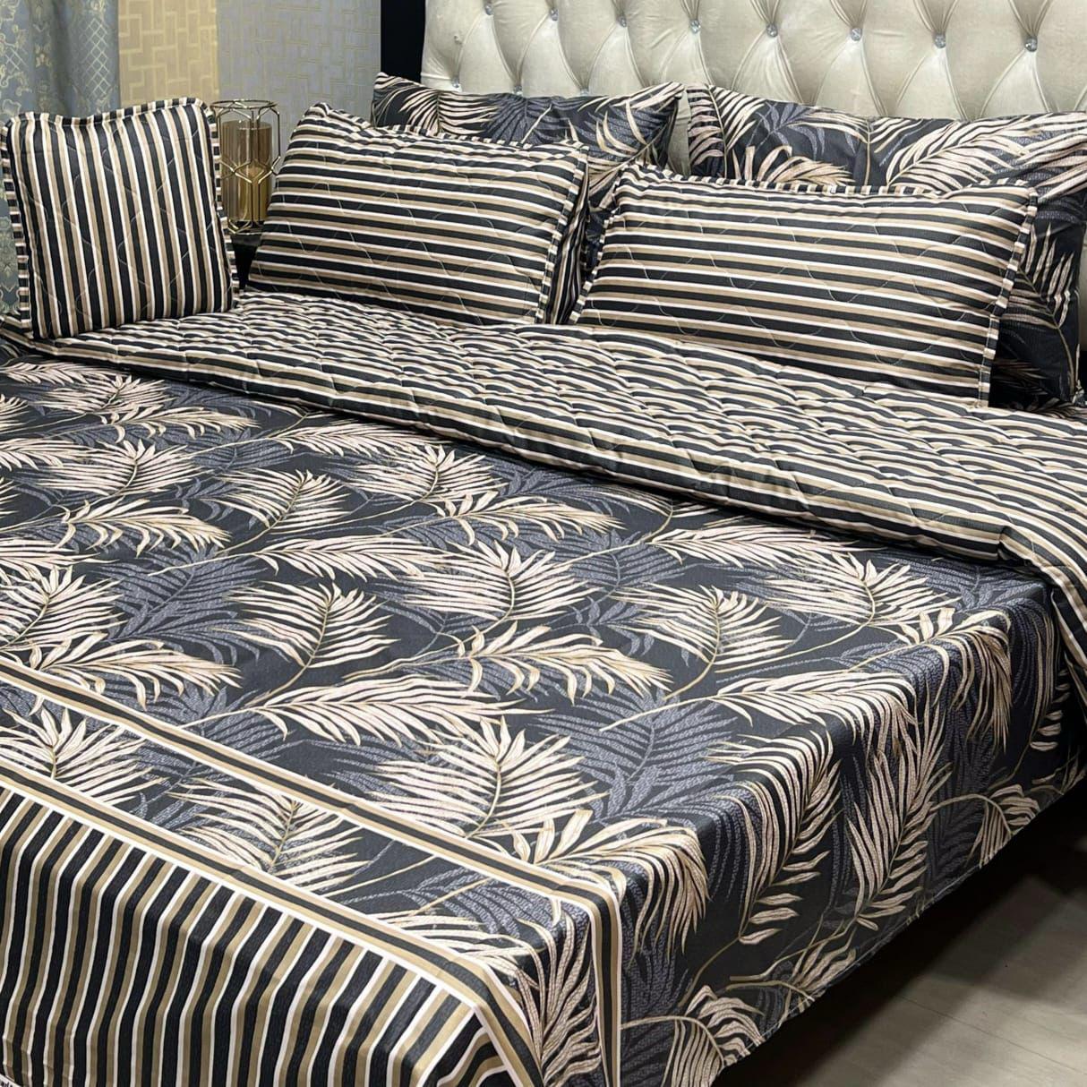 7PC Printed Comforter Set