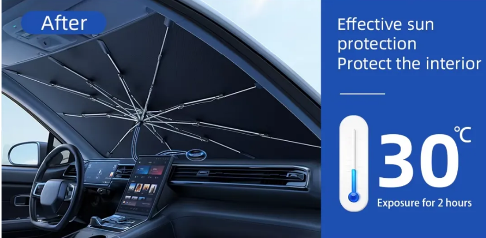 Viral Car Sun Sheild Umbrella